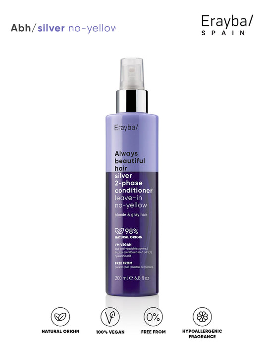 Abh/ silver 2-phase conditioner leave-in no-yellow