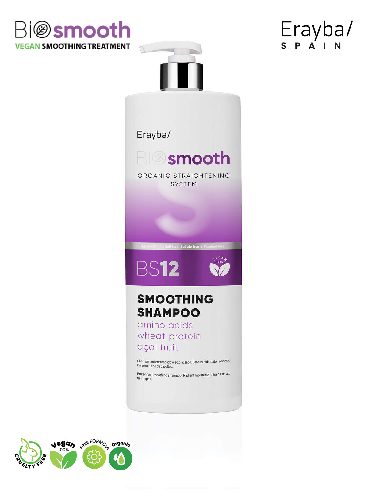 BIOsmooth BS12 smoothing shampoo