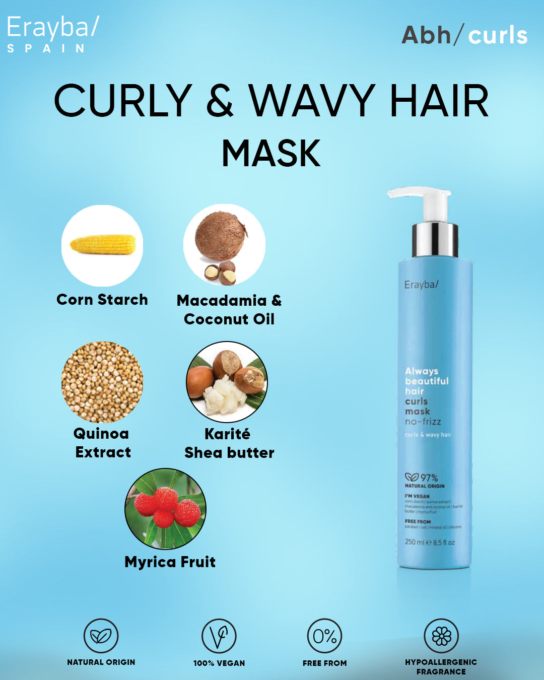 Abh/ curls mask no-frizz