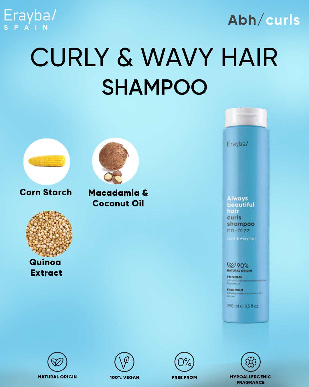 Abh/ curls shampoo no-frizz
