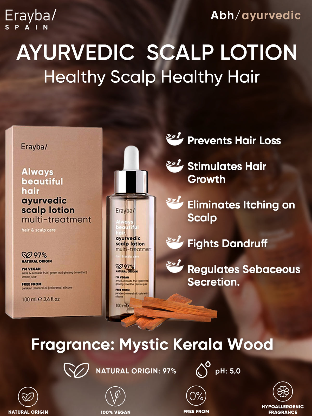 Abh/ ayurvedic scalp lotion